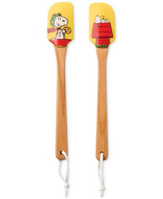 Lenox - Chef Snoopy Spatulas, Set of 2, Yellow