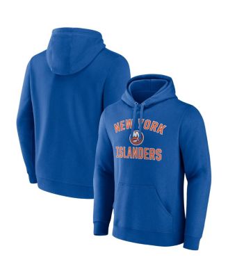 Fanatics - Men's  Royal New York Islanders Victory Arch Pullover Hoodie