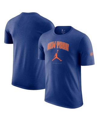 Jordan - Men's and Women's&nbsp; Blue New York Knicks Essential Cities T-Shirt