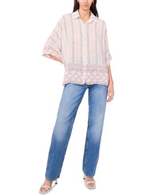Parker - Women's The River Button-Front Dolman-Sleeve Top