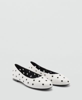 MANGO - Women's Die-Cut Ballerinas Shoes