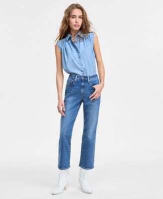 Levi's - Women's 725 High-Rise Kick Boot Jeans