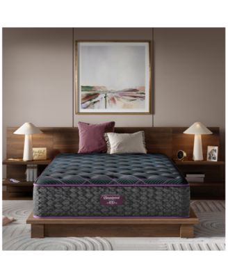 Beautyrest - World Class Level Three 14.75" Plush Tight Top Mattress Set - Queen Split