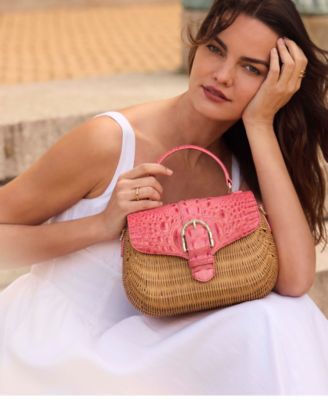 Brahmin - Maisie Hanalei Wicker Satchel Bag