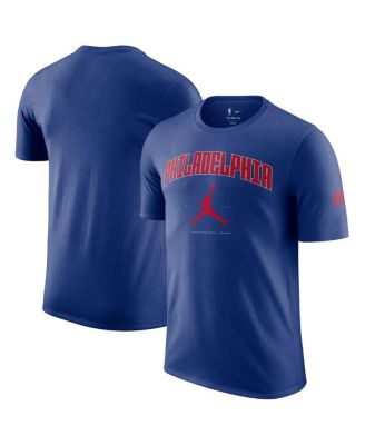 Jordan - Men's and Women's&nbsp;Royal Philadelphia 76ers Essential Cities T-Shirt