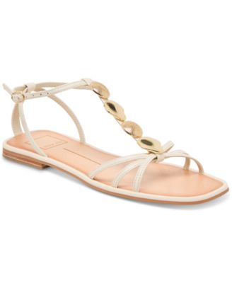 Dolce Vita - Women's Faun Coin Gladiator T-Strap Sandals