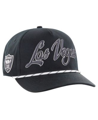 '47 Brand - Men's Black Las Vegas Raiders Overhand Speckle Hitch Adjustable Hat