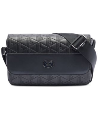 Lacoste - Men's Monogrammed Flap Close Satchel