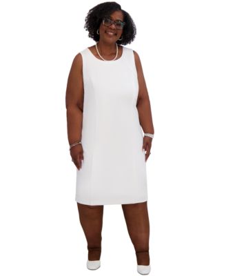Kasper - Women's Piped Sheath Dress, Regular & Plus Size