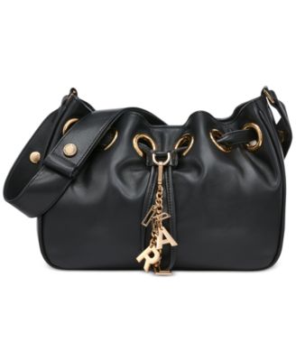 KARL LAGERFELD PARIS - Desiree Small Leather Hobo Bag