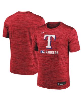 Nike - Men's&nbsp; Red Texas Rangers Authentic Collection Velocity Performance Practice T-shirt