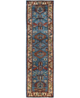 ADORN HAND WOVEN RUGS - Serapi M1945 2'9''x9'9'' Runner Area Rug
