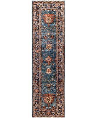 ADORN HAND WOVEN RUGS - Serapi M1945 2'7''x9'6'' Runner Area Rug