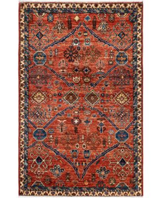 ADORN HAND WOVEN RUGS - Serapi M1945 3'1''x4'10'' Area Rug