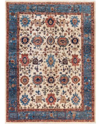 ADORN HAND WOVEN RUGS - Serapi M1945 8'10''x12' Area Rug