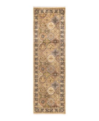 ADORN HAND WOVEN RUGS - Mogul M1519 3'x10'1'' Runner Area Rug