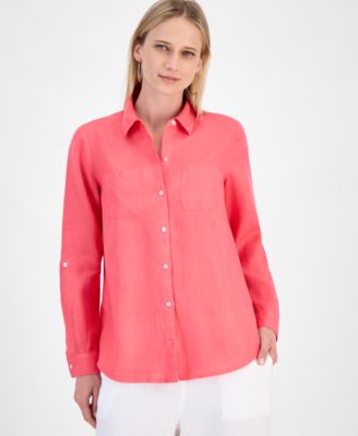 Charter Club - Linen Utility Shirt