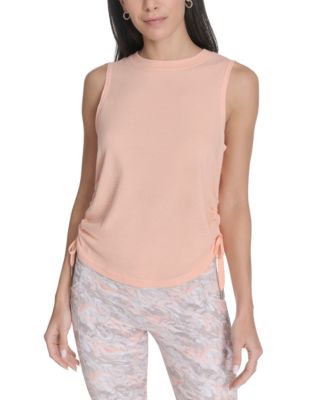 Calvin Klein - Women's Ruched Side-Tie Tank Top