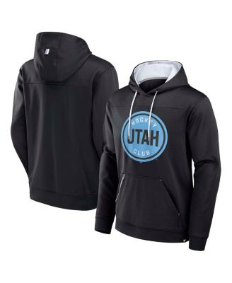 Fanatics - Men's Black Utah Hockey Club Defender Pullover Hoodie