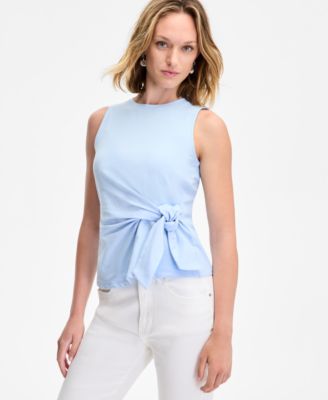 On 34th - Women's Side-Tie Tank Top