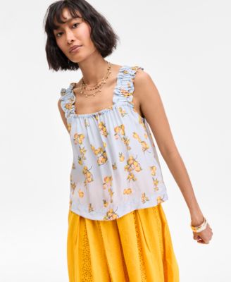 On 34th - Women's Ruffle-Strap Tank