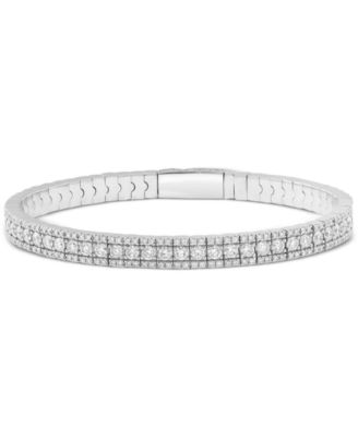 EFFY Collection - Diamond Bangle Bracelet (2-5/8 ct. t.w.) in 14k White Gold