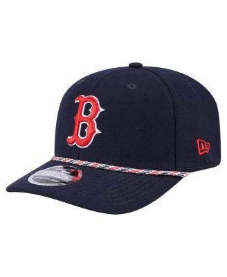 New Era - Men's Navy Boston Red Sox Multi-Rope 9SEVENTY Stretch-Snap Hat