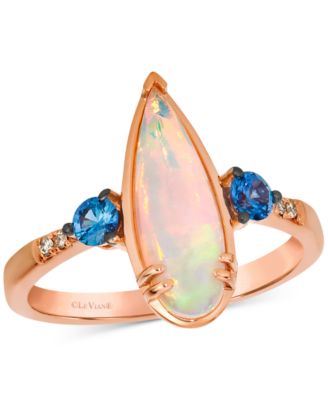 Le Vian - Neopolitan Opal™ (1 ct. t.w.), Blueberry Sapphire™ (1/4 ct. t.w.) & Nude Diamond™ Ring in 14k Rose Gold