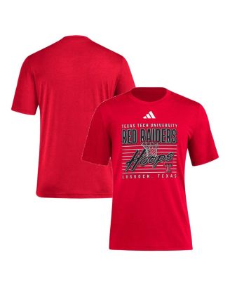 adidas - Men's Red Texas Tech Red Raiders Locker Swish Tri-Blend T-Shirt