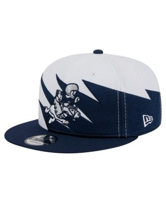 New Era - Men's  Navy Dallas Cowboys Throwback Jagged 9FiFTY Snapback Hat