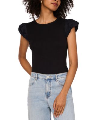1.STATE - Women's Tulip-Sleeve T-Shirt