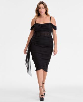 City Studios - Trendy Plus Size Corset Madi Dress