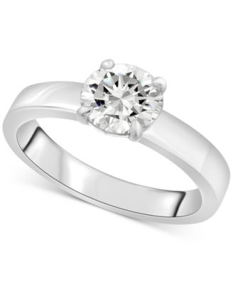 Macy's - Diamond Solitaire Engagement Ring (1 ct. t.w.) in 14k Gold