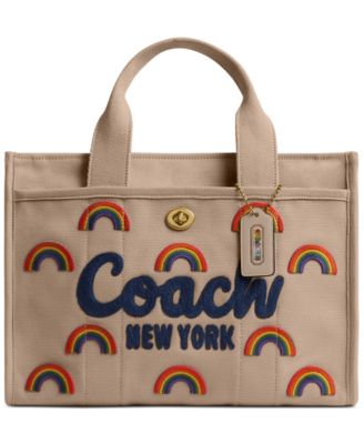 COACH - Cargo Tote Bag With Rainbow