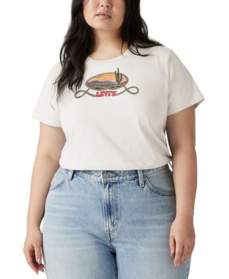 Levi's - Plus Size Cotton Perfect Logo T-Shirt