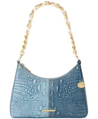 Brahmin - Mod Esme Denim Secour Medium Leather Shoulder Bag