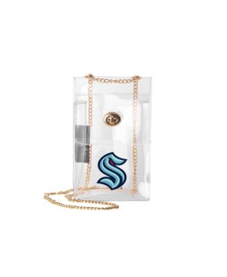Logo Brands - Seattle Kraken Clear Essential Crossbody Purse