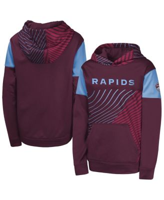 Outerstuff - Big Boys and Girls Burgundy Colorado Rapids Unbeatable Pullover Hoodie