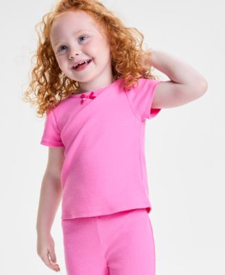 Epic Threads - Toddler Girls Ribbed Short-Sleeve Tee