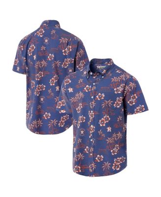 Reyn Spooner - Men's Navy Houston Astros Kekai Performance Button-Up Top