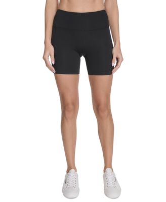 Calvin Klein - Women's Outline Logo High-Rise Bike Shorts