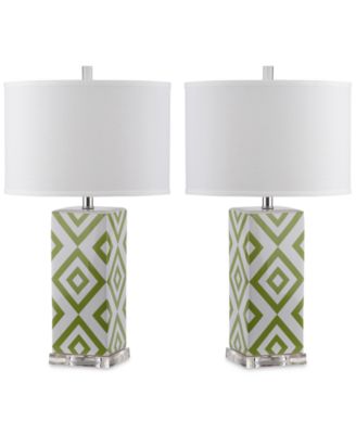 Safavieh - Set of 2 Diamonds Table Lamps