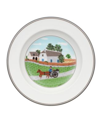 Villeroy & Boch - Design Naif Rim Soup Bowl Going to Market