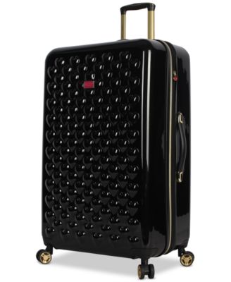 Betsey Johnson - Heart To Heart 30" Hardside Expandable Spinner Suitcase