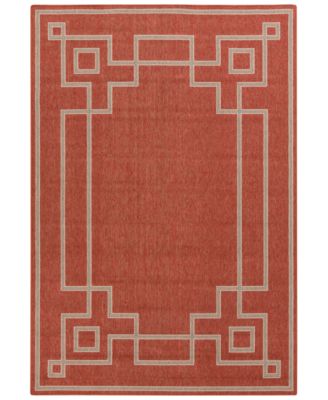 Livabliss - Alfresco ALF-9631 Rust 3' x 5'6" Area Rug