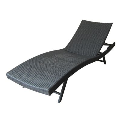 Noble House - Kauai Outdoor Chaise, Quick Ship
