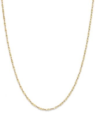 Macy's - Twist Chain Necklace 18"