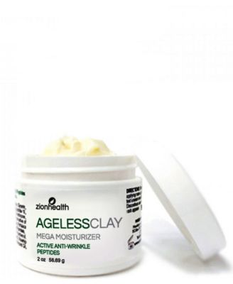 Zion Health - Ageless Clay Anti-Wrinkle Cream w/ Active Peptides
