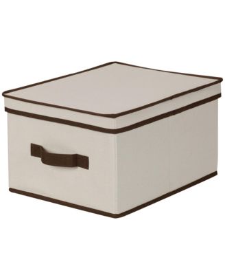 Household Essentials - Canvas Large Storage Box