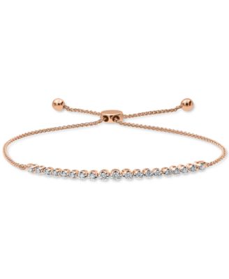 Macy's - Diamond Bolo Bracelet (1/4 ct. t.w.)